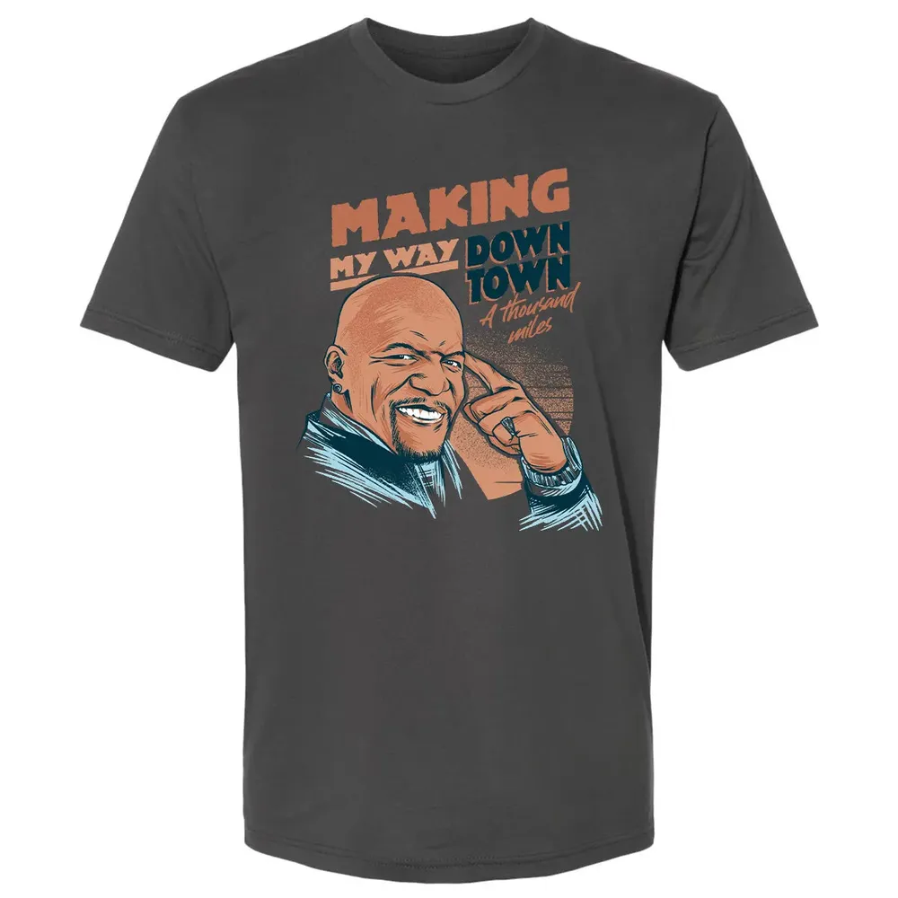 Making My Way Downtown Premium Unisex T-shirt - 8