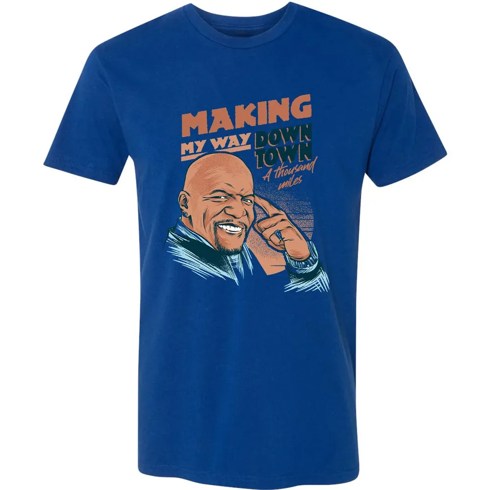 Making My Way Downtown Premium Unisex T-shirt - 10