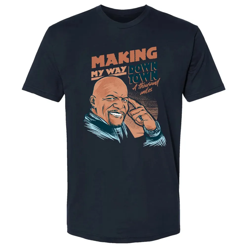 Making My Way Downtown Premium Unisex T-shirt - 13