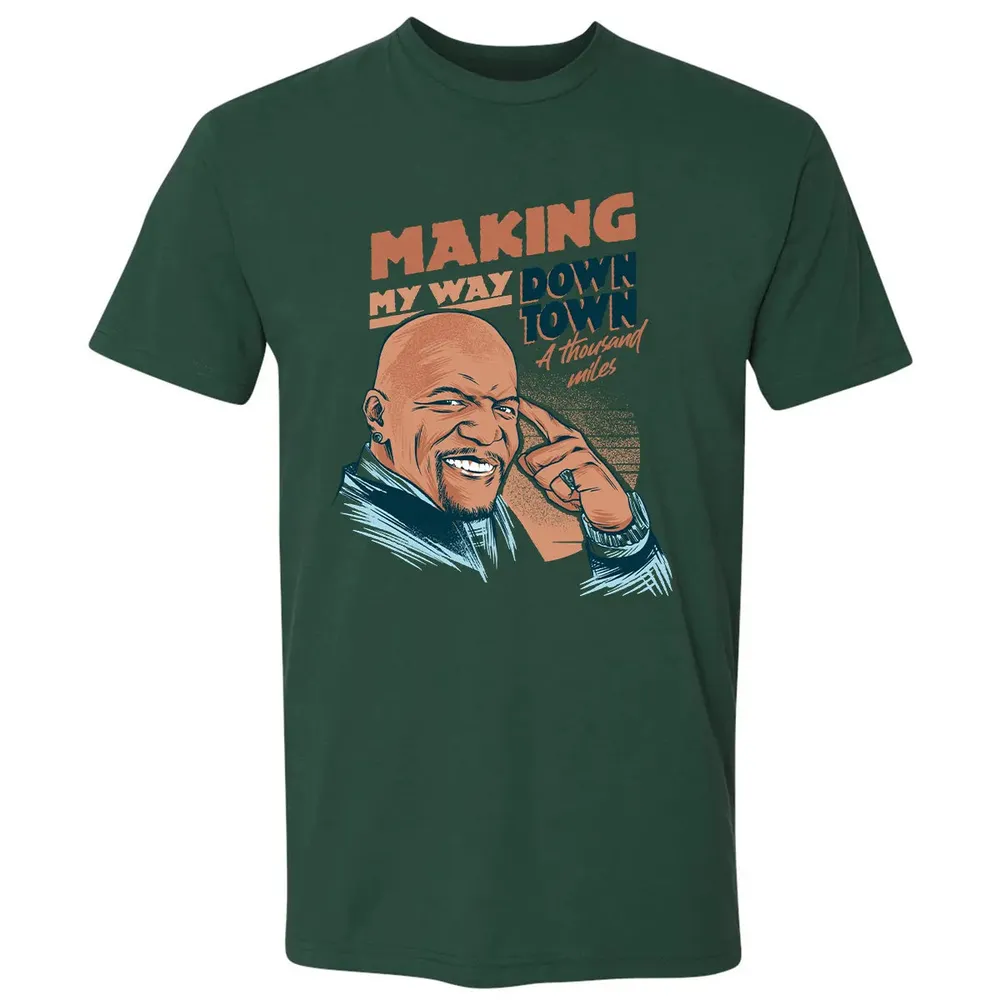 Making My Way Downtown Premium Unisex T-shirt - 12