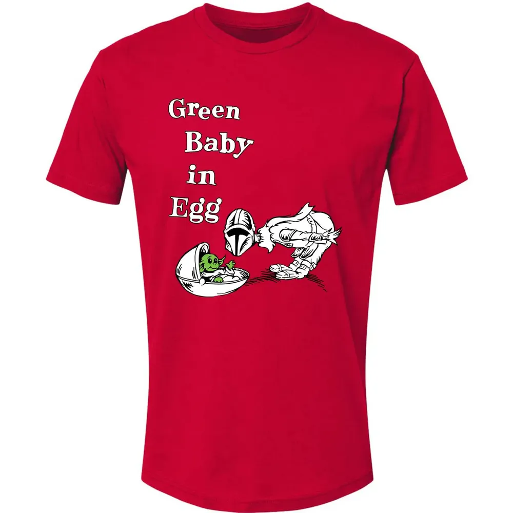 Green Baby in Egg Premium Unisex T-shirt - 6