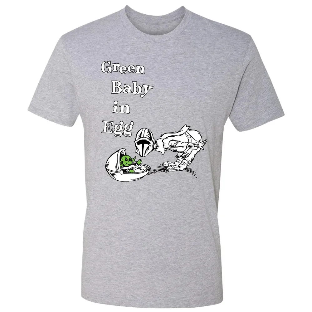 Green Baby in Egg Premium Unisex T-shirt - 9