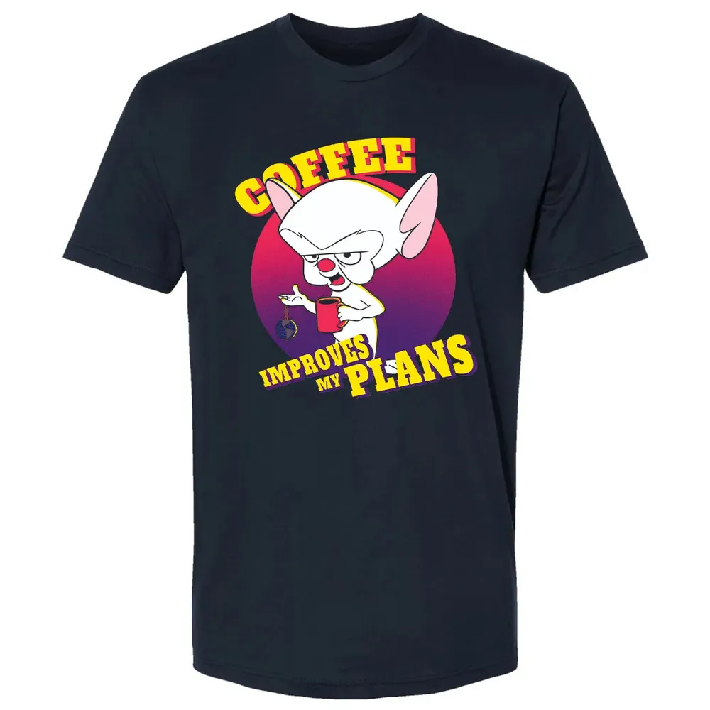 Coffee improves my plans Premium Unisex T-shirt - 2