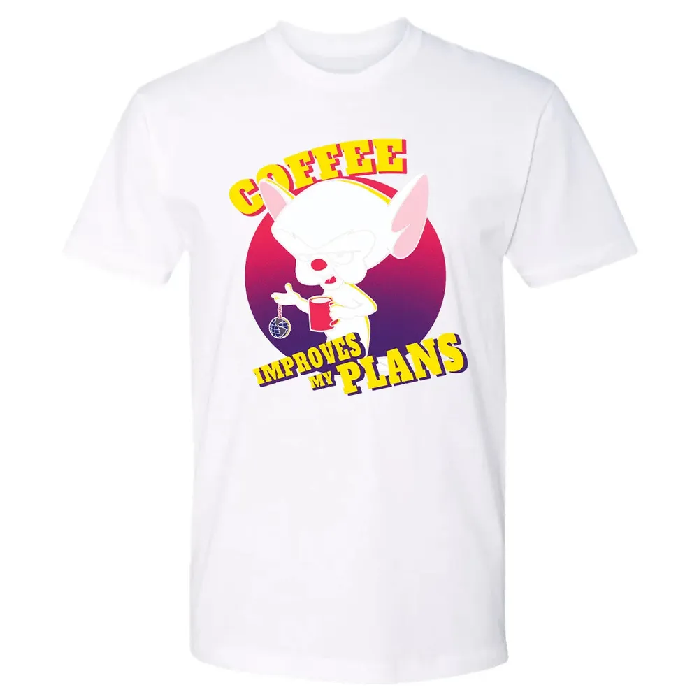 Coffee improves my plans Premium Unisex T-shirt - 4