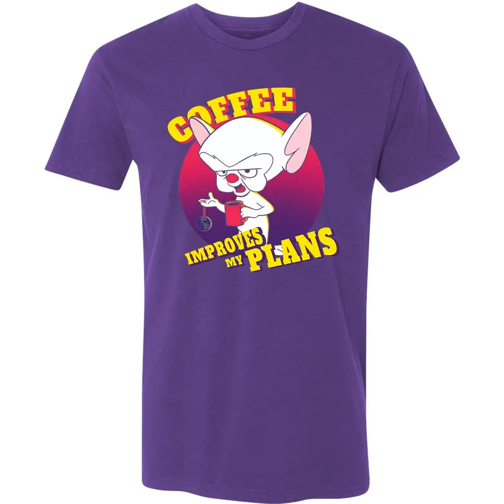 Coffee improves my plans Premium Unisex T-shirt - 7