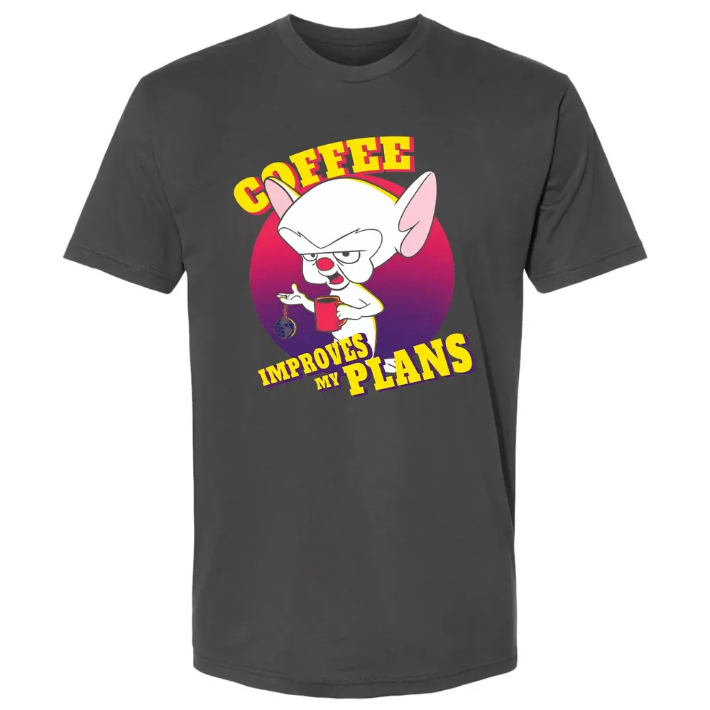 Coffee improves my plans Premium Unisex T-shirt - 8