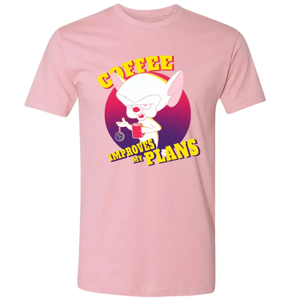 Coffee improves my plans Premium Unisex T-shirt - 3