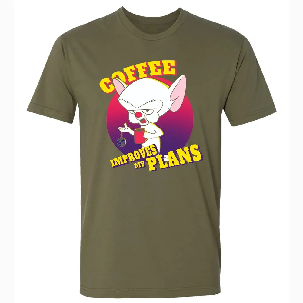 Coffee improves my plans Premium Unisex T-shirt - 5
