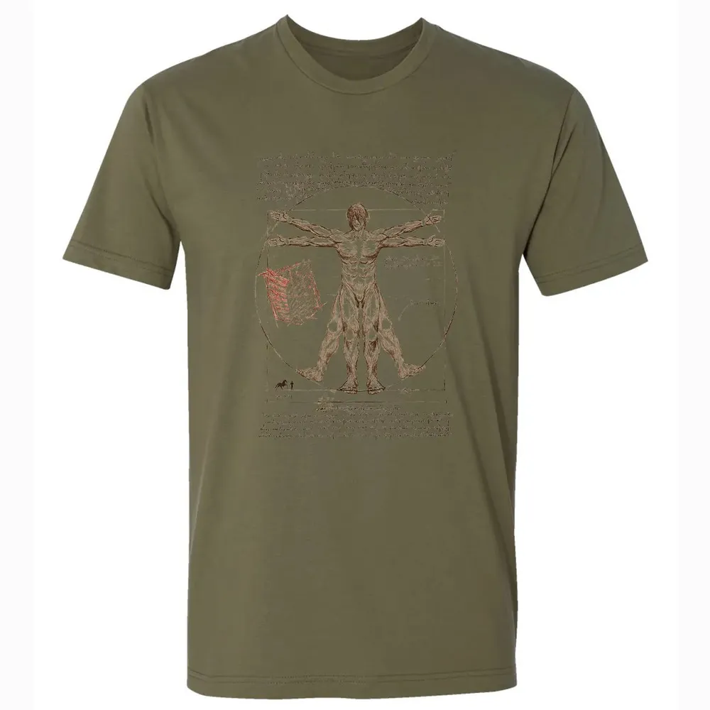 Vitruvian Eren Premium Unisex T-shirt - 5