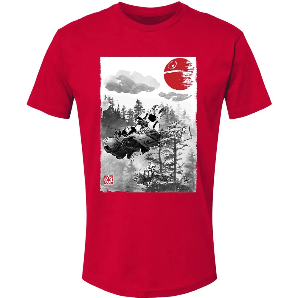 Patrolling the Endor Moon Premium Unisex T-shirt - 6