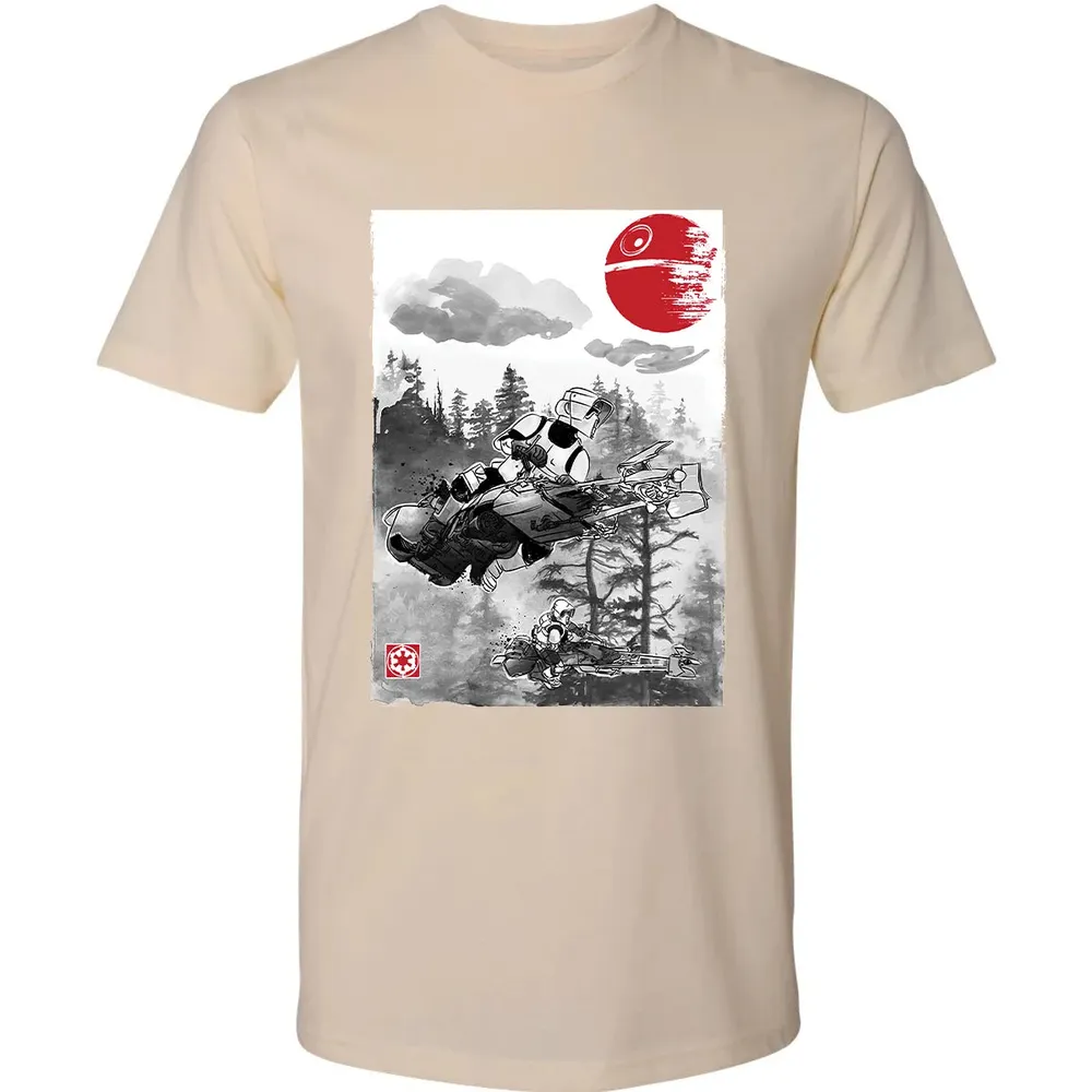 Patrolling the Endor Moon Premium Unisex T-shirt - 2