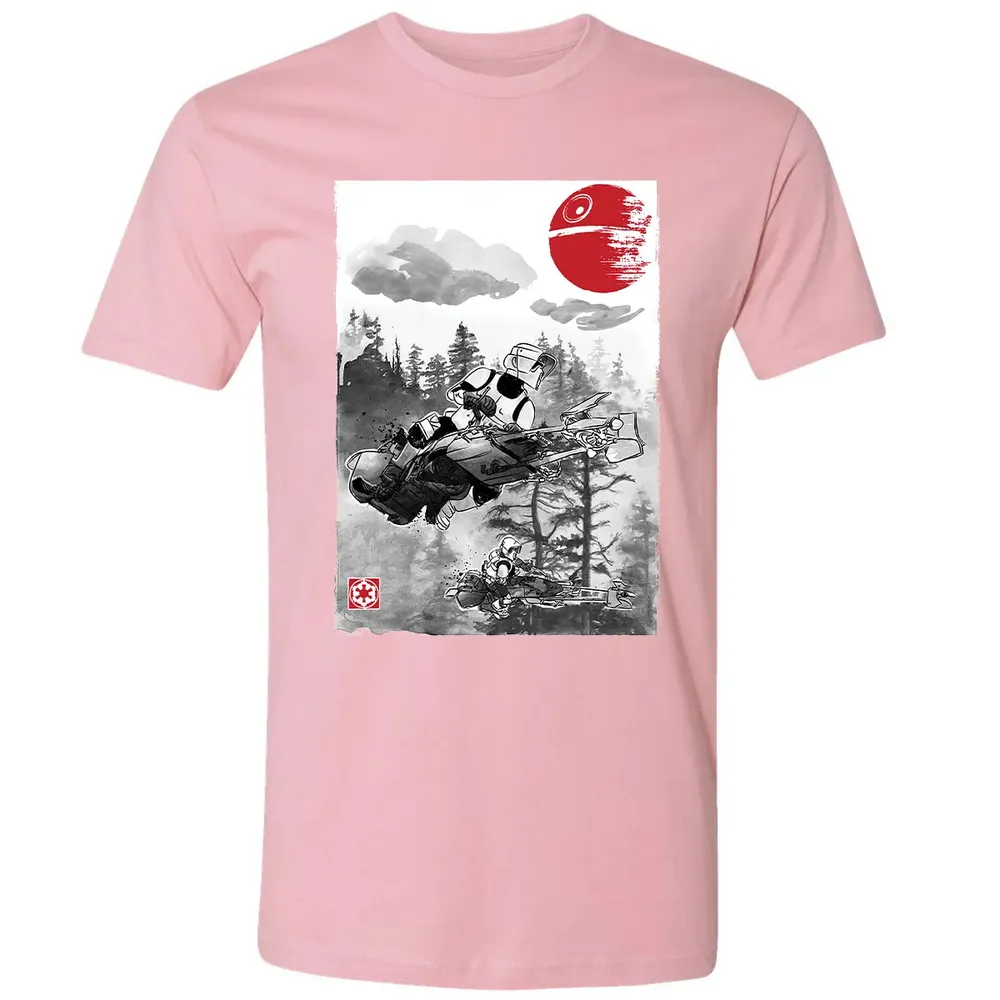 Patrolling the Endor Moon Premium Unisex T-shirt - 3