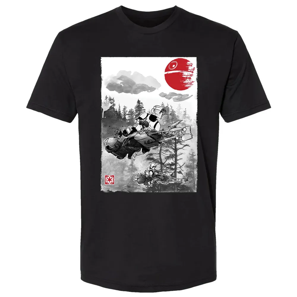 Patrolling the Endor Moon Premium Unisex T-shirt - 15