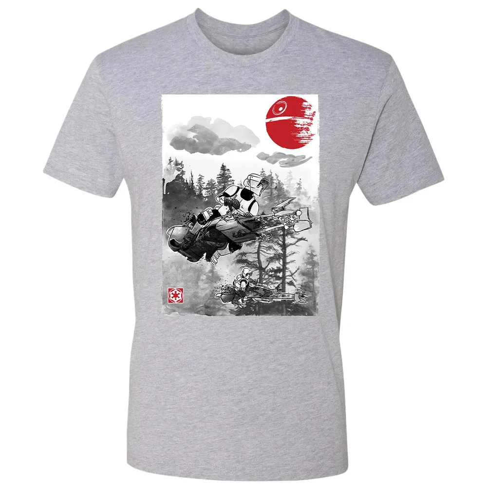 Patrolling the Endor Moon Premium Unisex T-shirt - 9