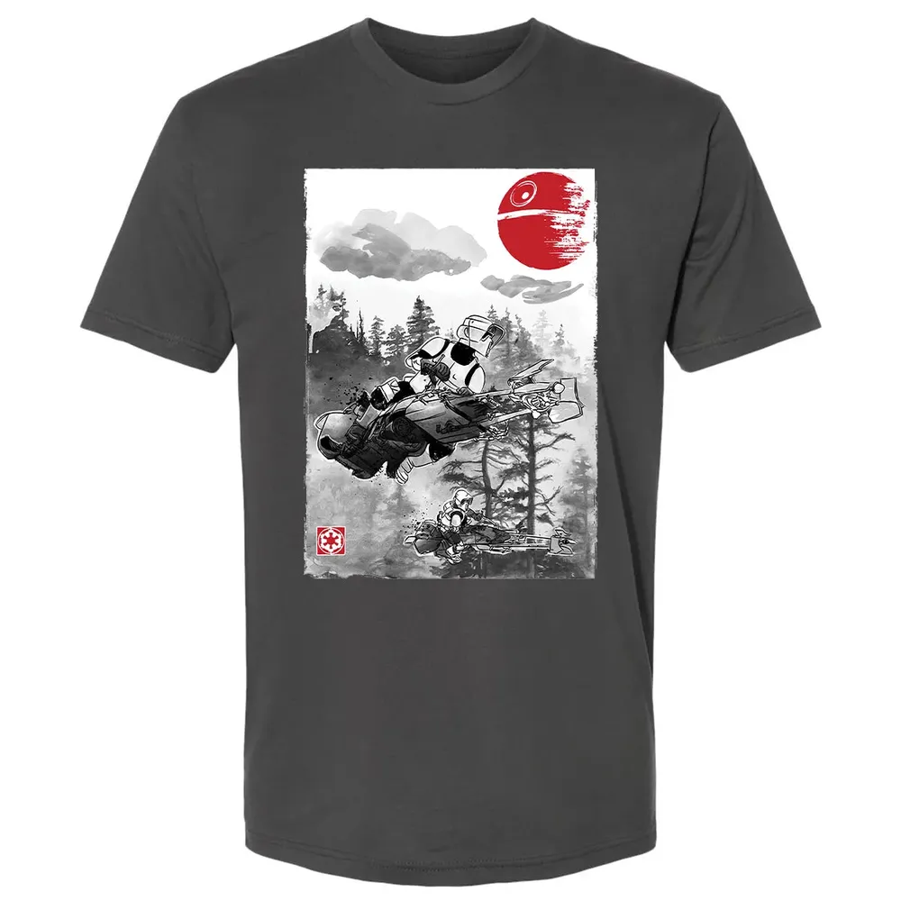 Patrolling the Endor Moon Premium Unisex T-shirt - 8