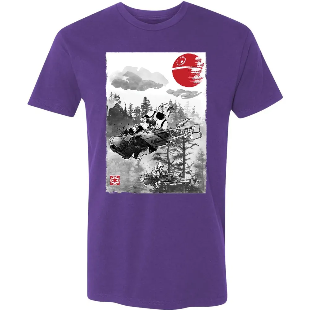 Patrolling the Endor Moon Premium Unisex T-shirt - 7