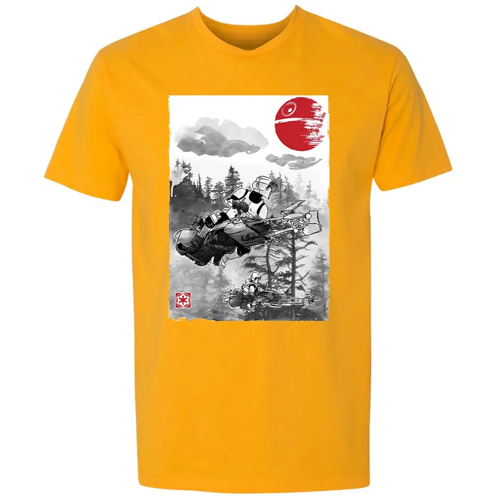 Patrolling the Endor Moon Premium Unisex T-shirt - 11
