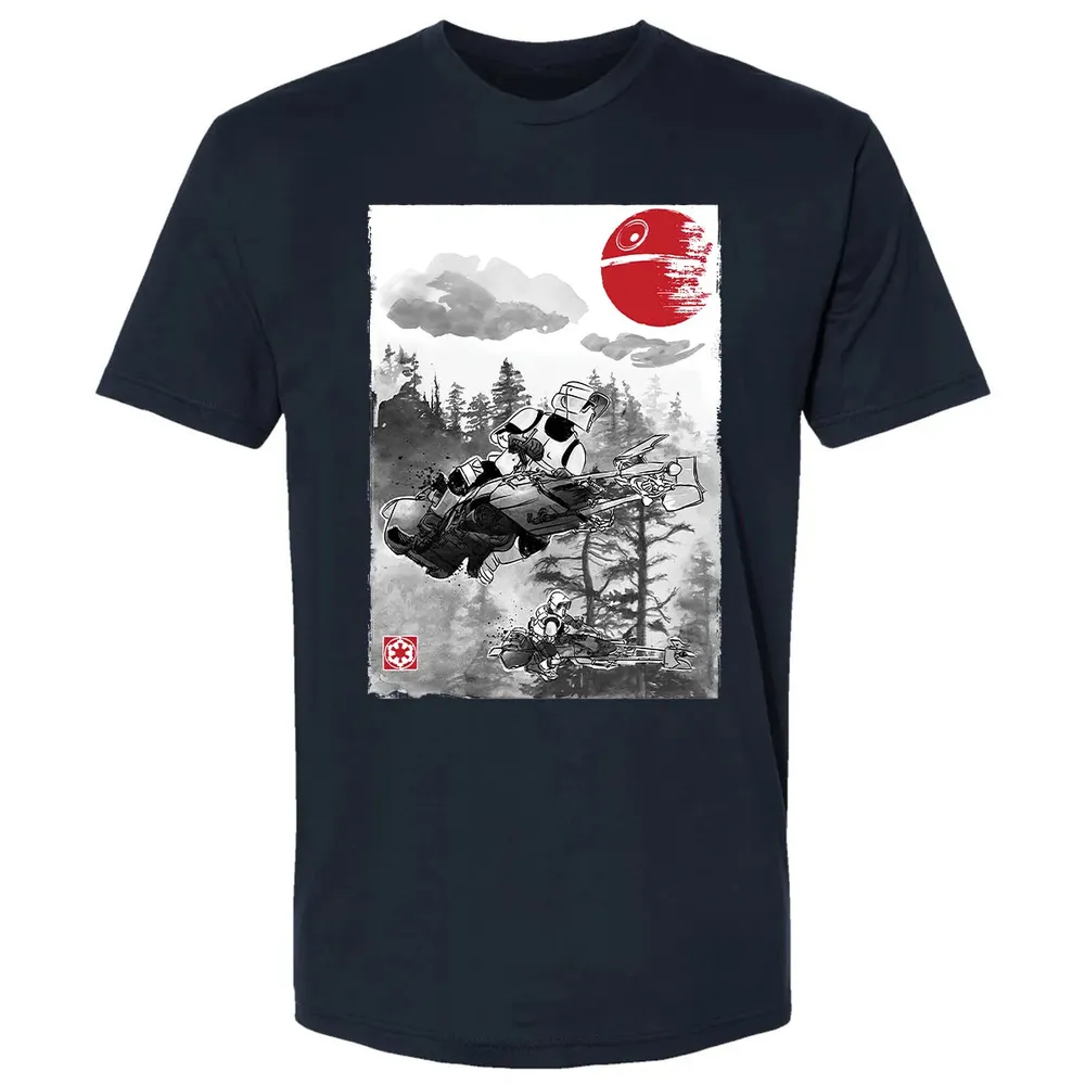 Patrolling the Endor Moon Premium Unisex T-shirt - 13