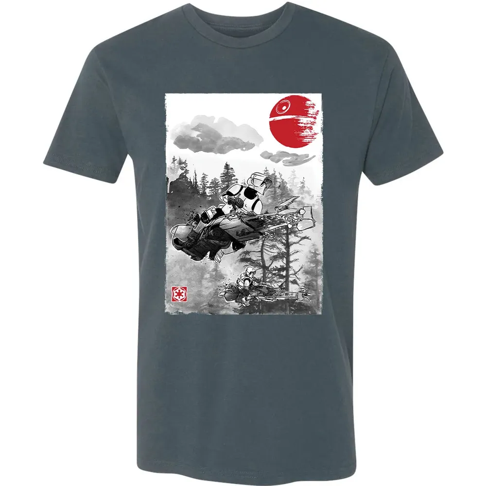 Patrolling the Endor Moon Premium Unisex T-shirt - 14