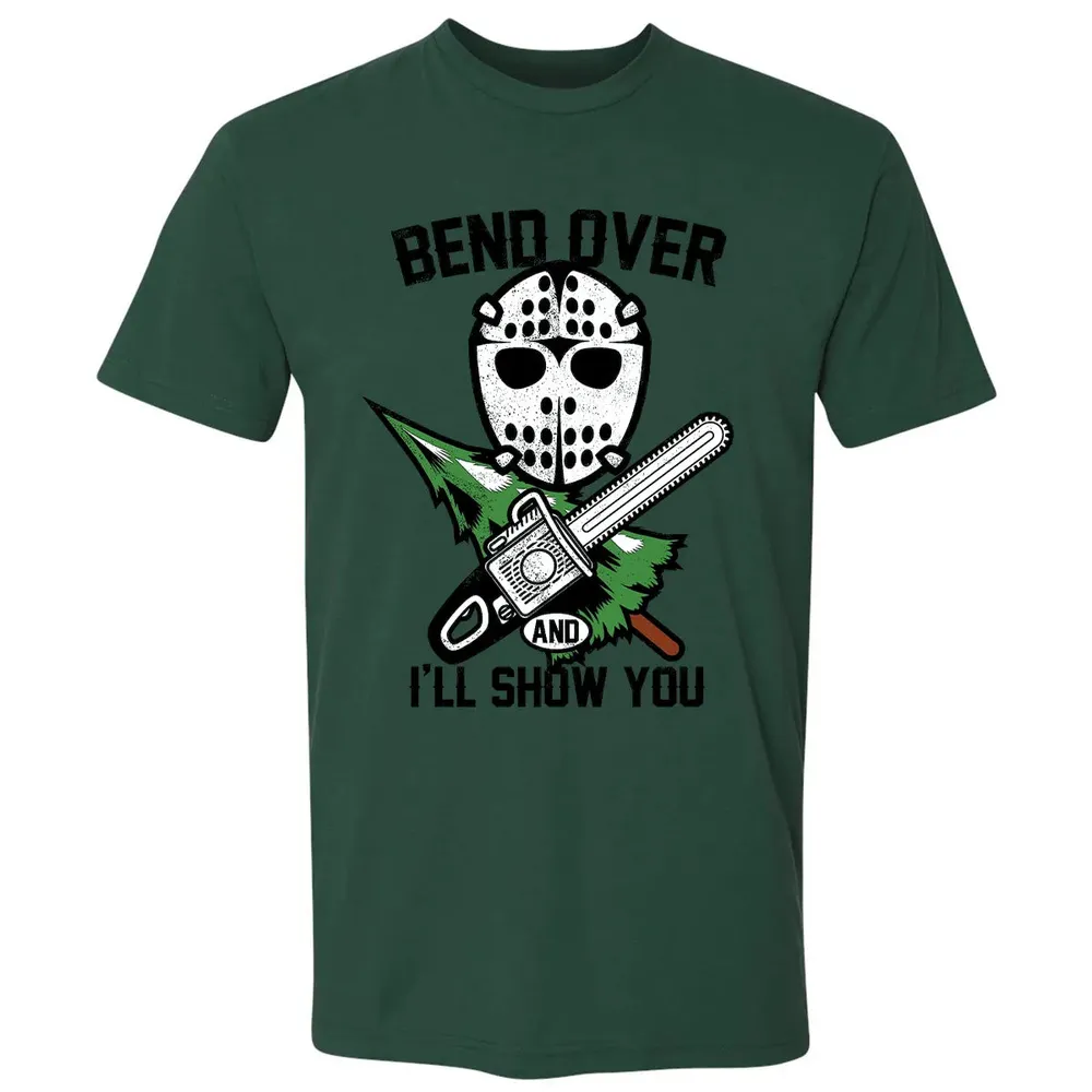 Bend Over and I Show You Premium Unisex T-shirt - 12