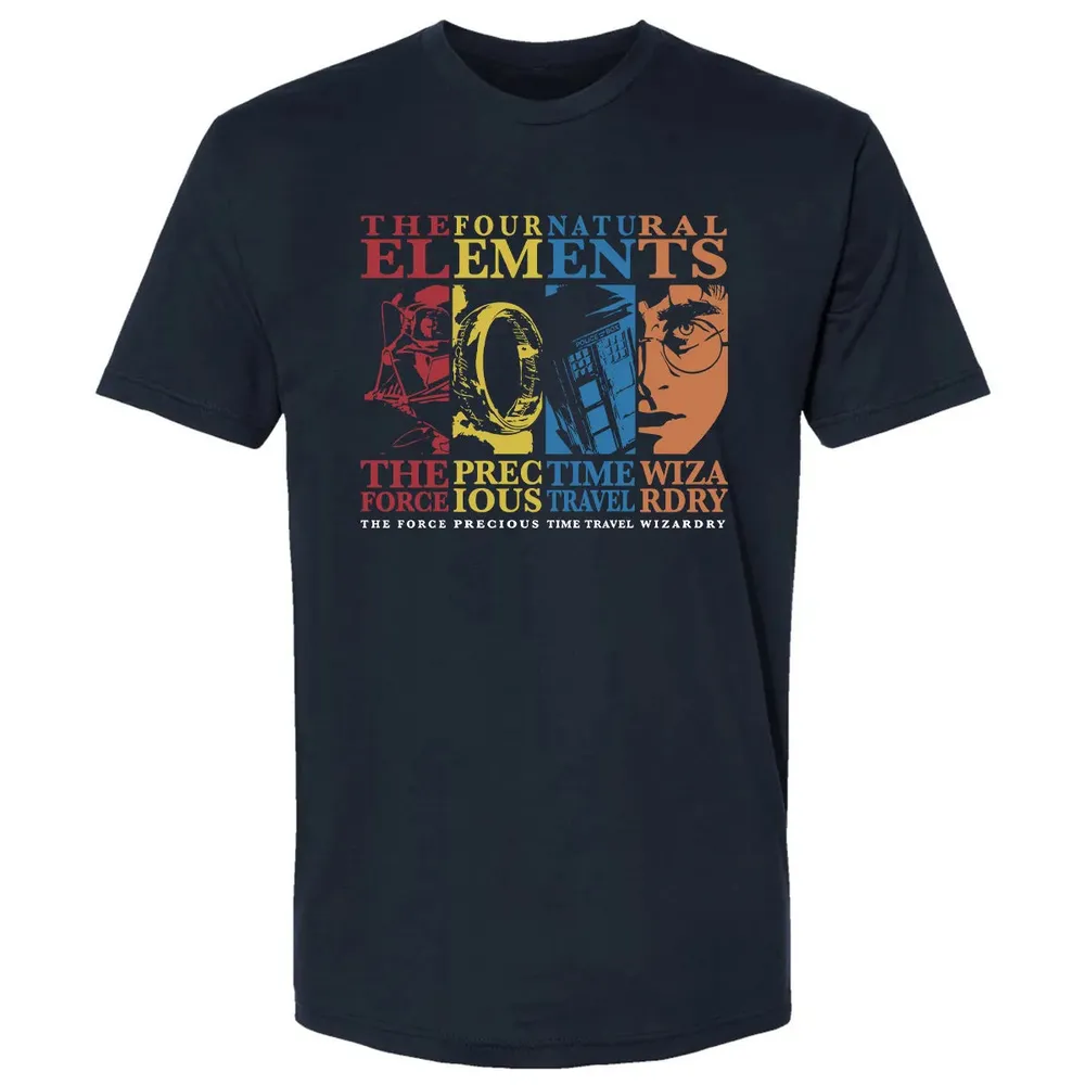 The four natural elements Premium Unisex T-shirt - 2