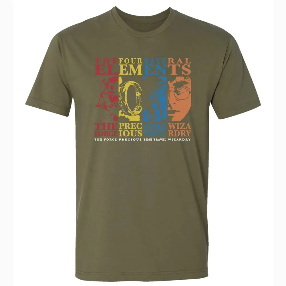 The four natural elements Premium Unisex T-shirt - 5