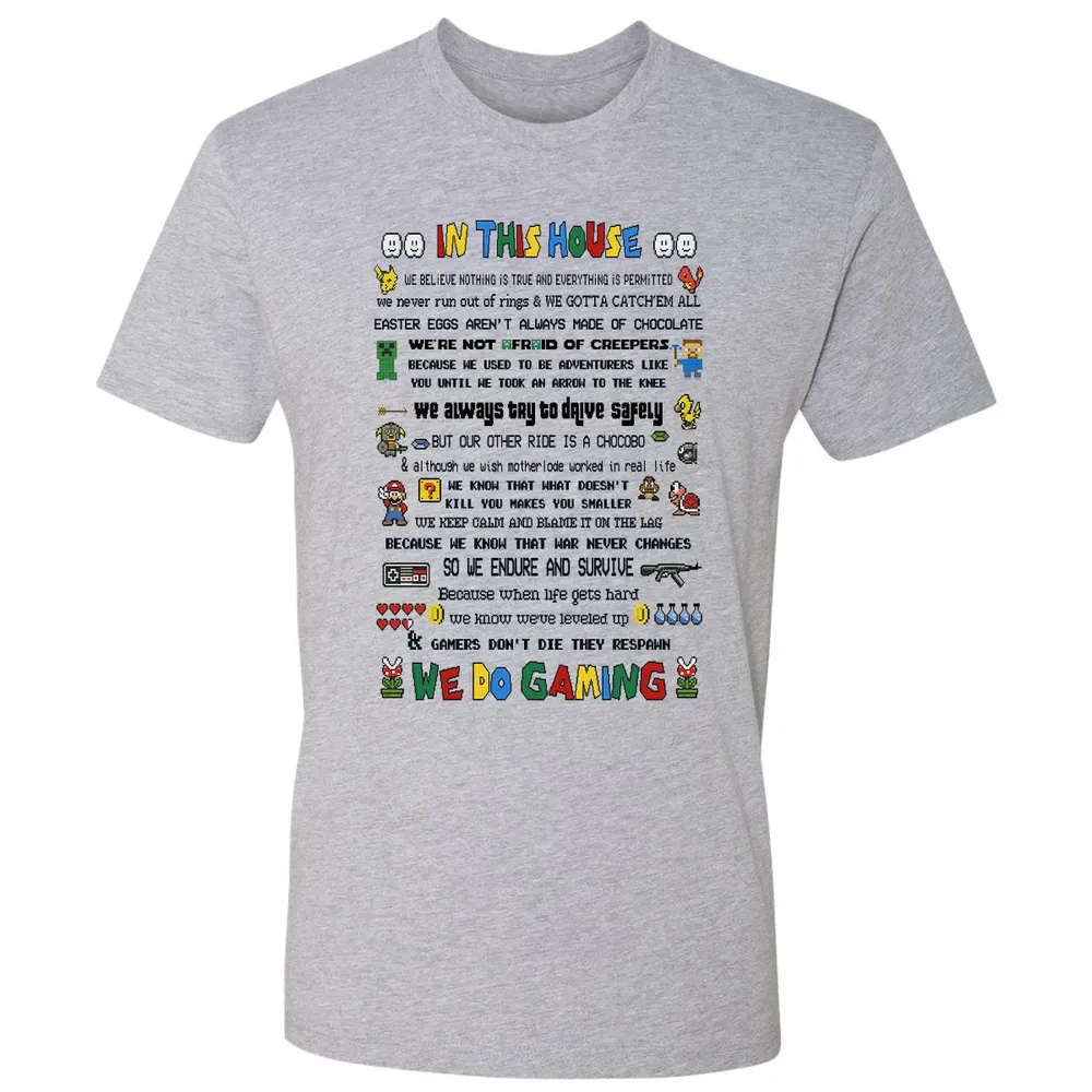 In This House We Do Gaming Premium Unisex T-shirt - 9