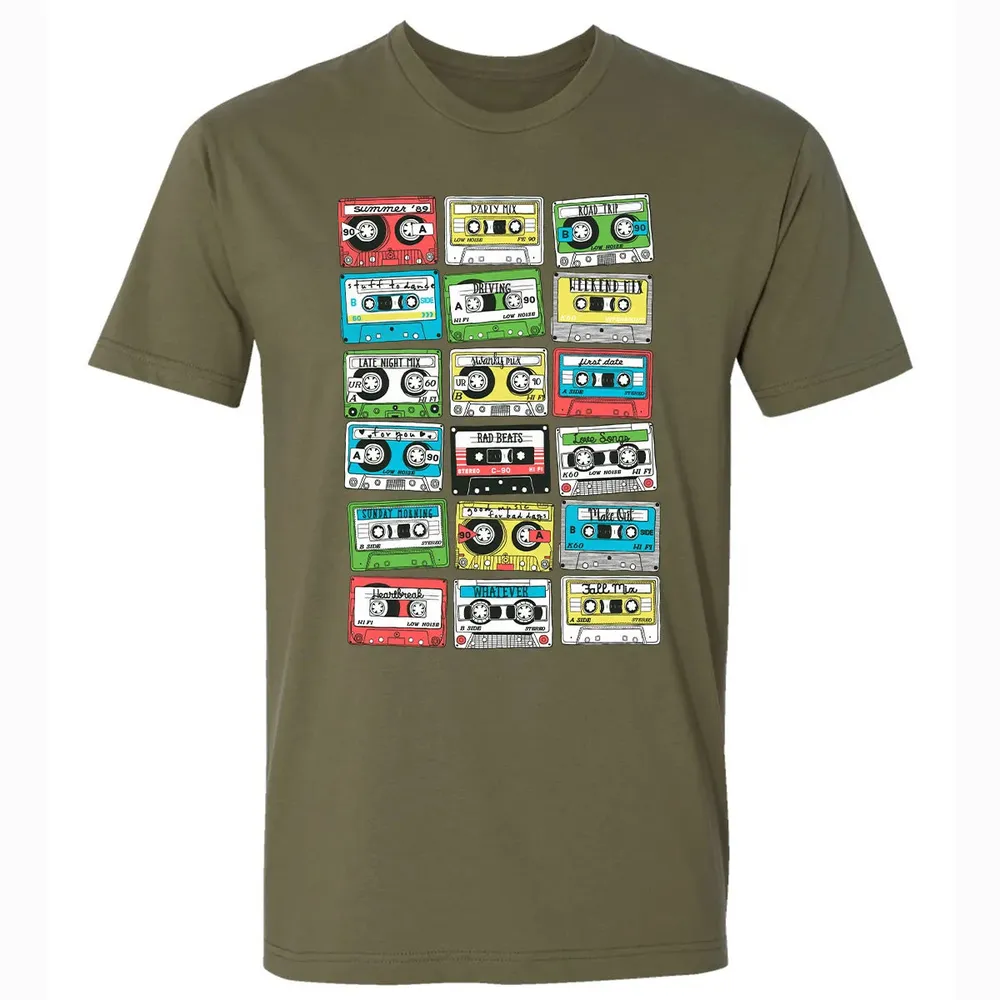 80S PLAYLIST Premium Unisex T-shirt - 5