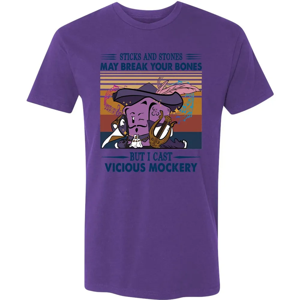 I Cast Vicious Mockery Premium Unisex T-shirt - 7