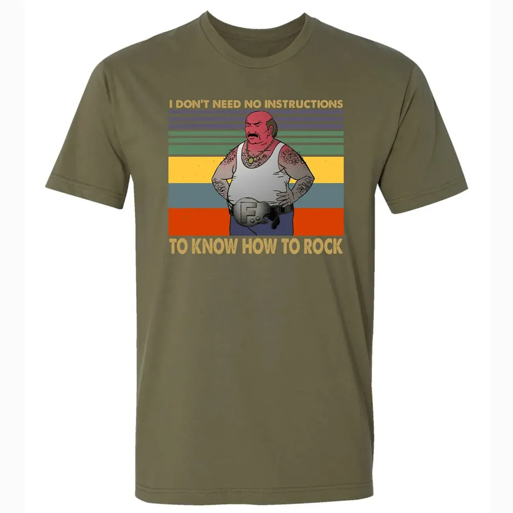 Need No Instructions Premium Unisex T-shirt - 5