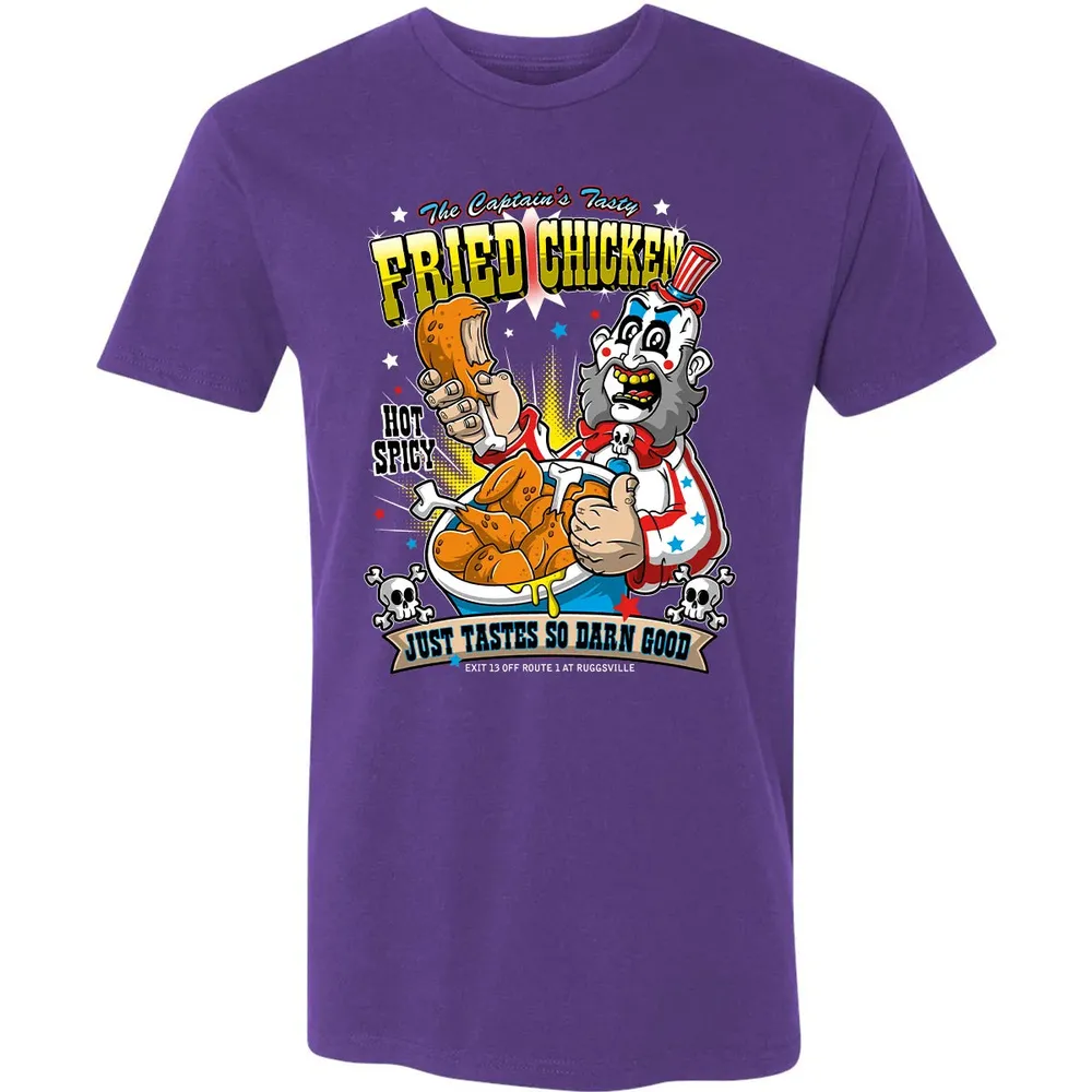 The Captain's Tasty Fried Chicken Premium Unisex T-shirt - 7