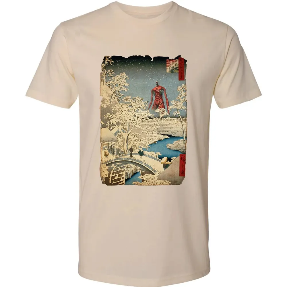AOT and Drum Bridge Premium Unisex T-shirt - 13