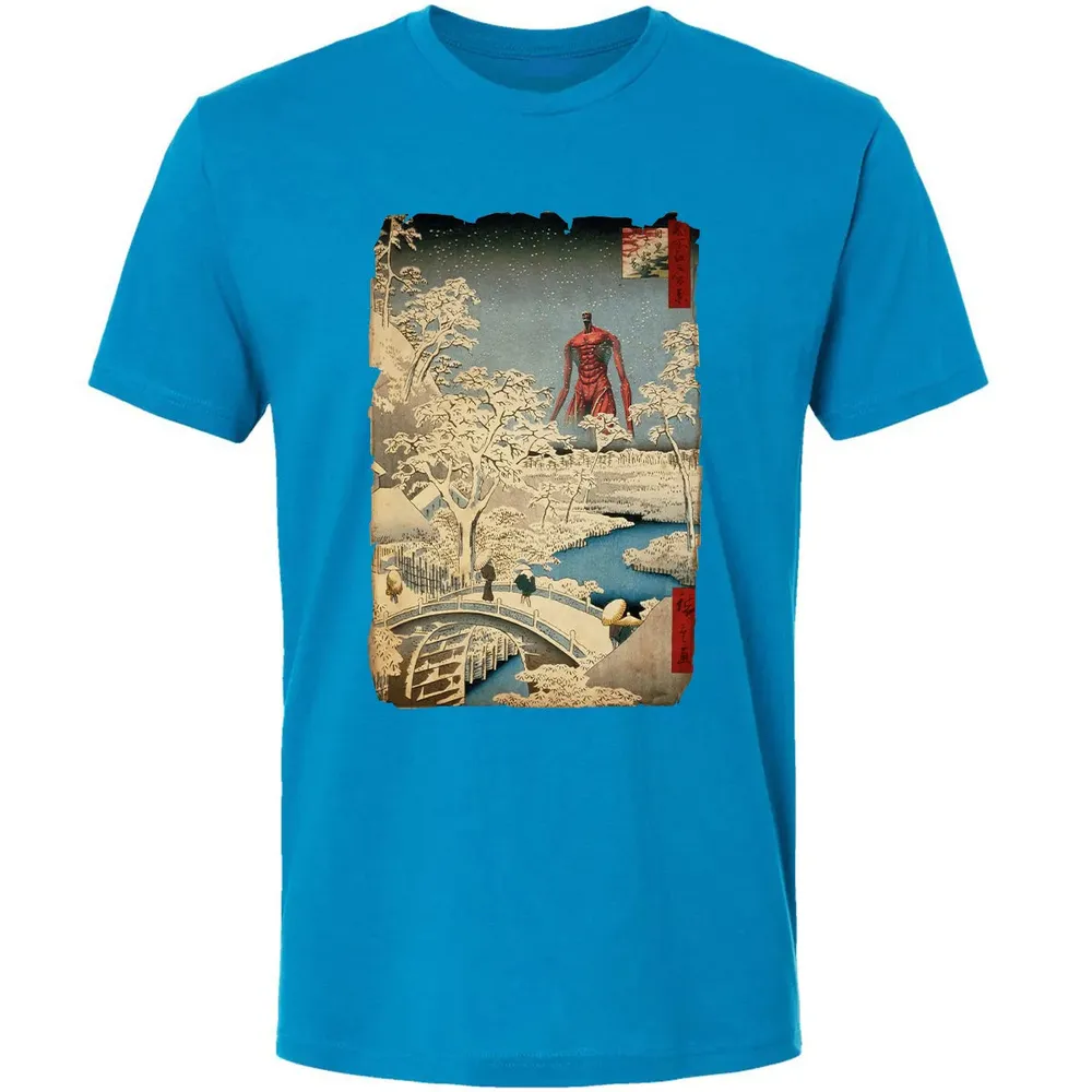 AOT and Drum Bridge Premium Unisex T-shirt - 15
