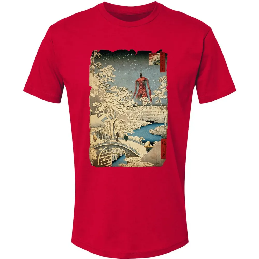 AOT and Drum Bridge Premium Unisex T-shirt - 6