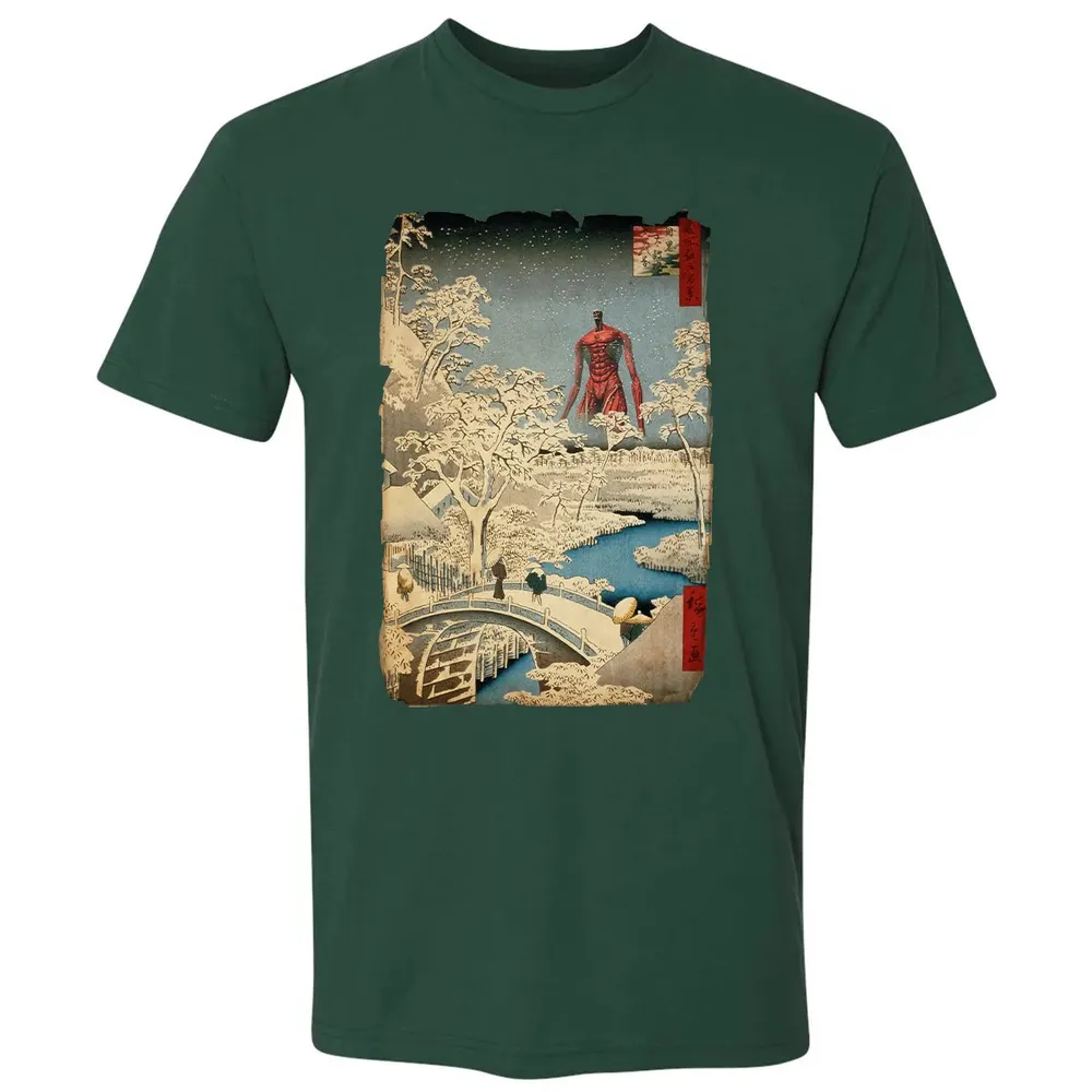 AOT and Drum Bridge Premium Unisex T-shirt - 12