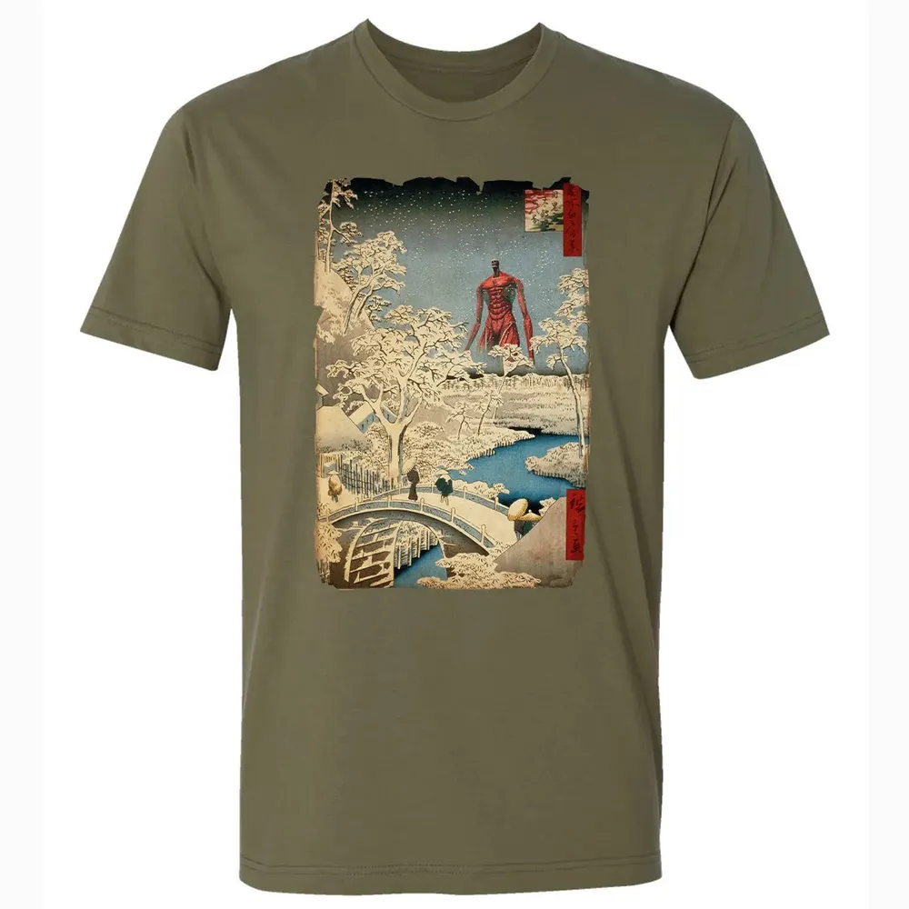 AOT and Drum Bridge Premium Unisex T-shirt - 5