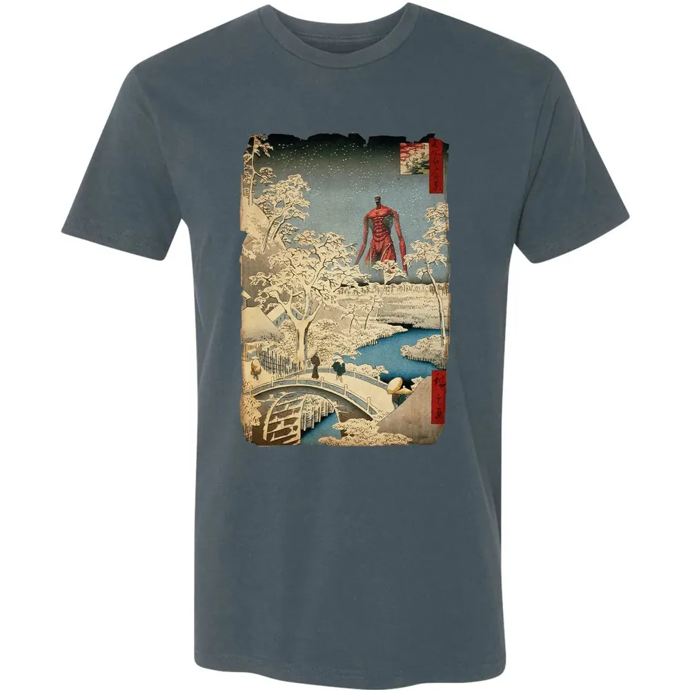 AOT and Drum Bridge Premium Unisex T-shirt - 14