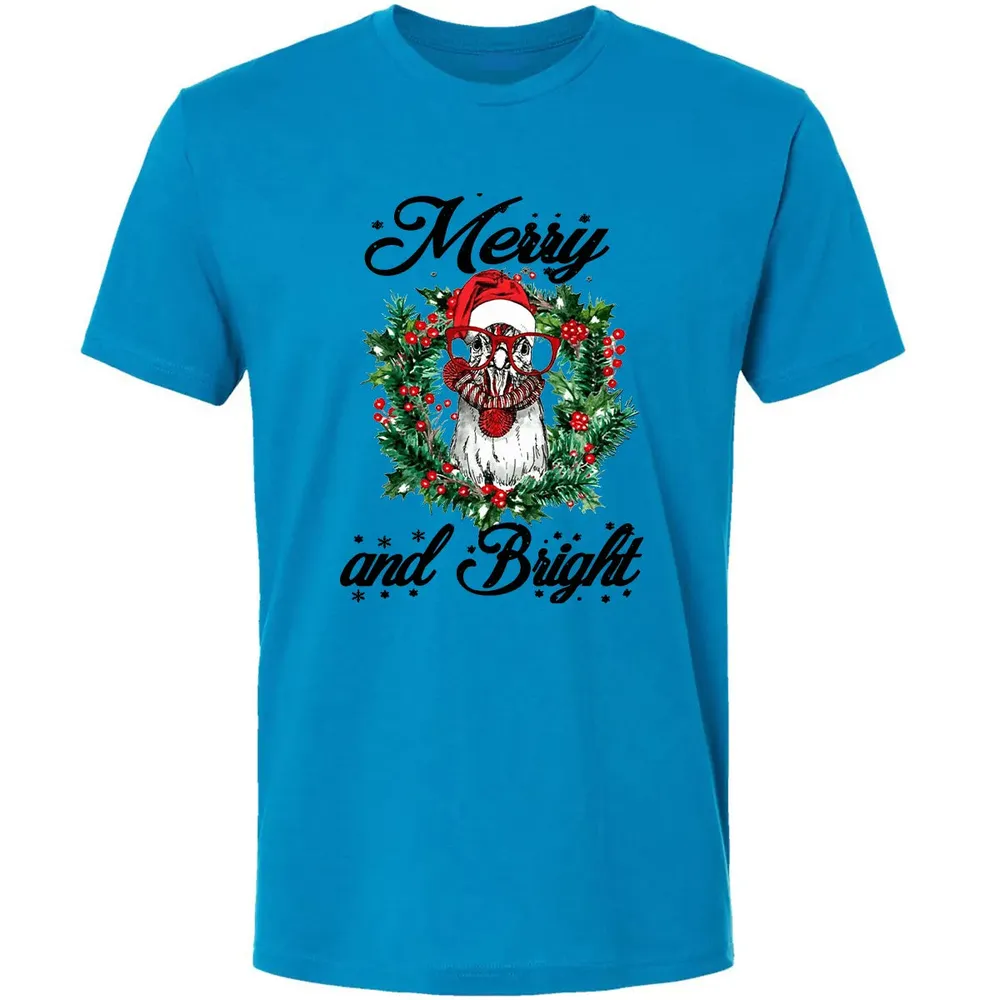 Merry and Bright Premium Unisex T-shirt - 4
