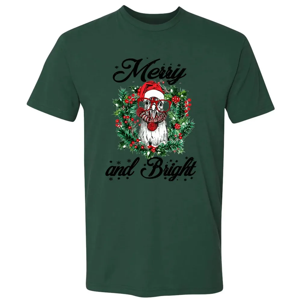 Merry and Bright Premium Unisex T-shirt - 12