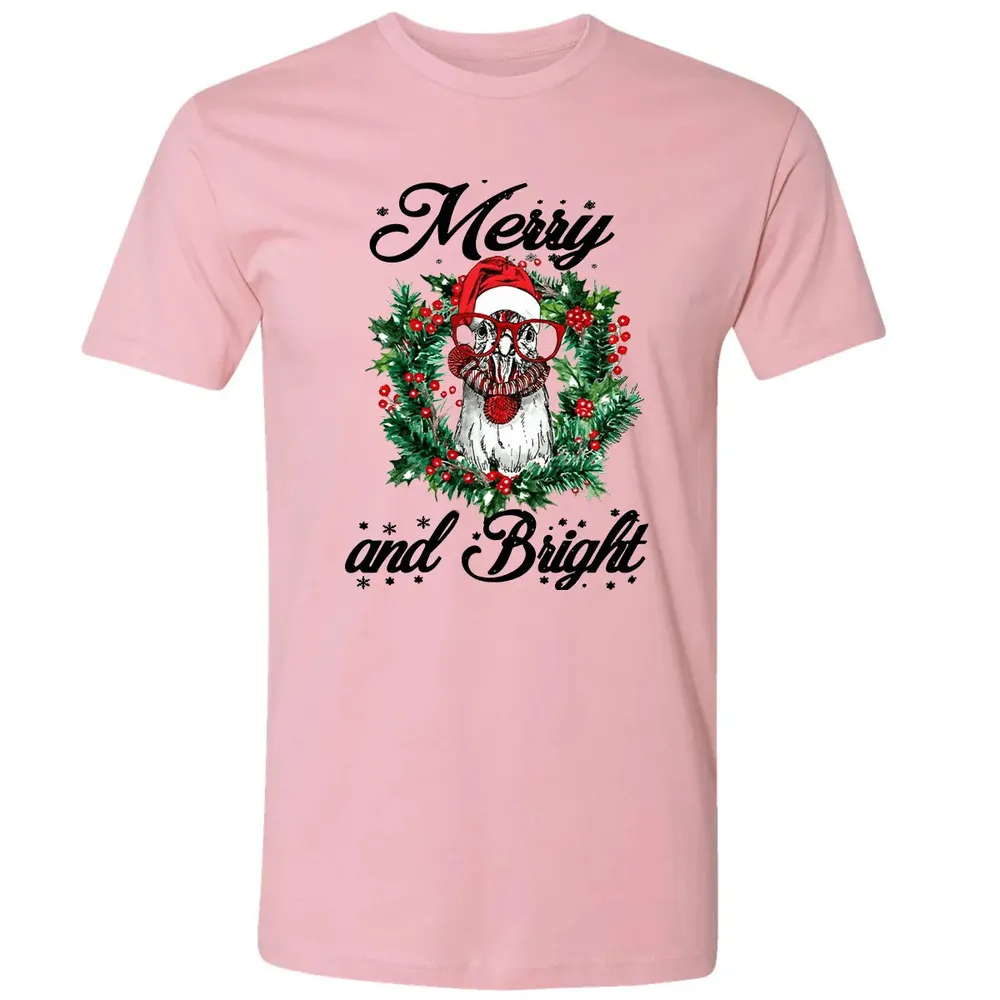 Merry and Bright Premium Unisex T-shirt - 3