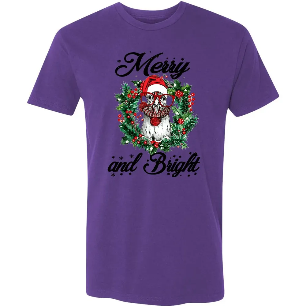 Merry and Bright Premium Unisex T-shirt - 7