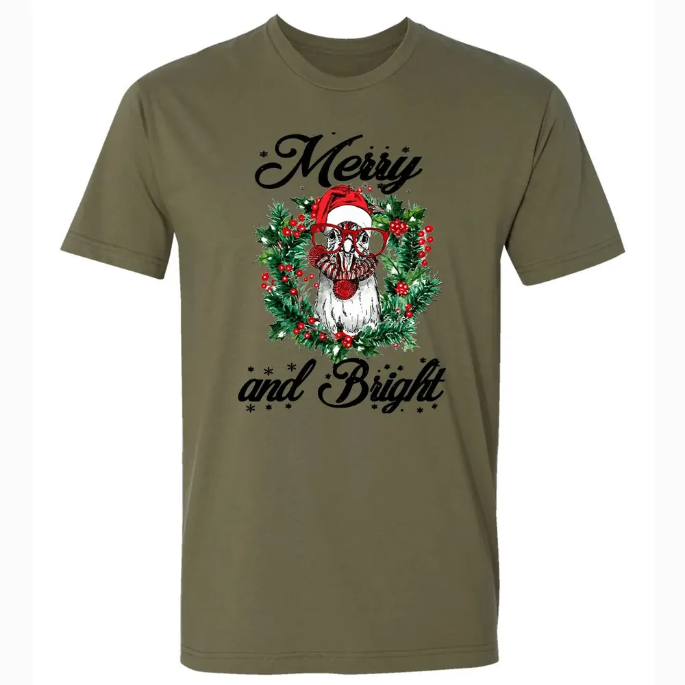 Merry and Bright Premium Unisex T-shirt - 5