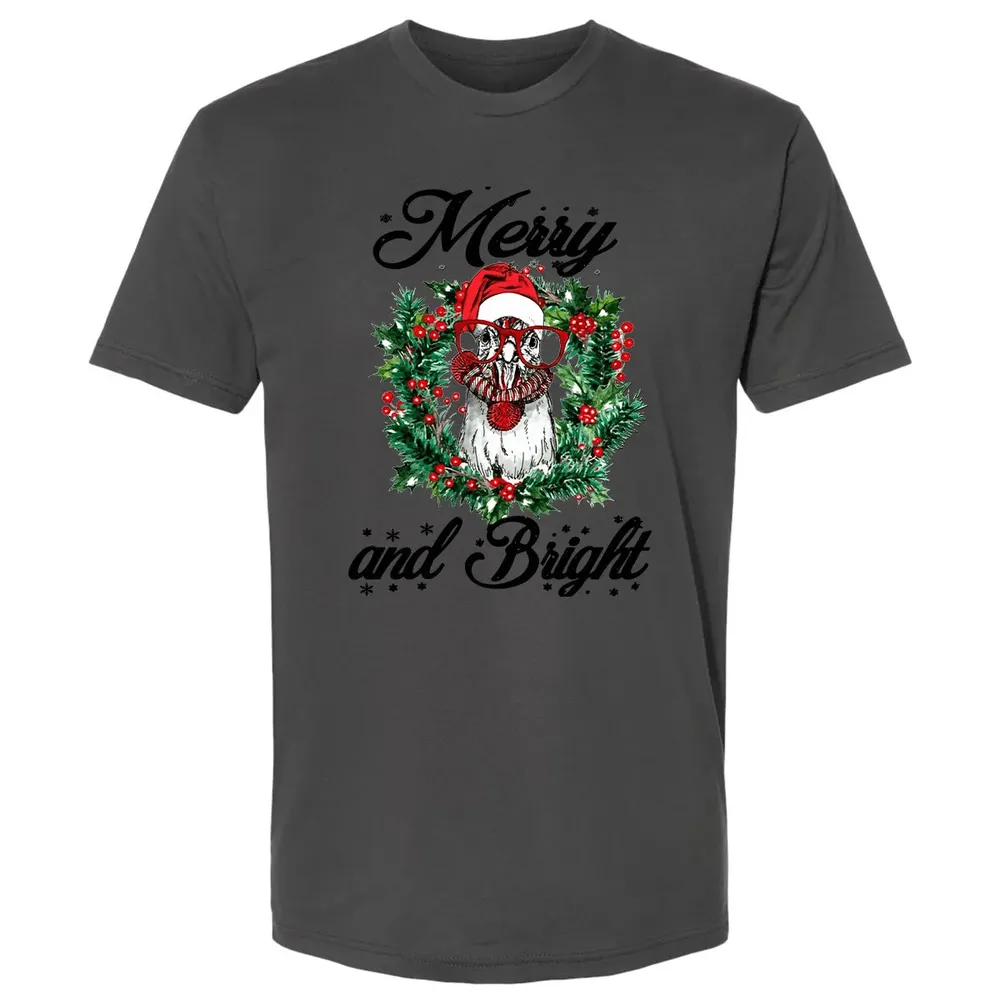 Merry and Bright Premium Unisex T-shirt - 8