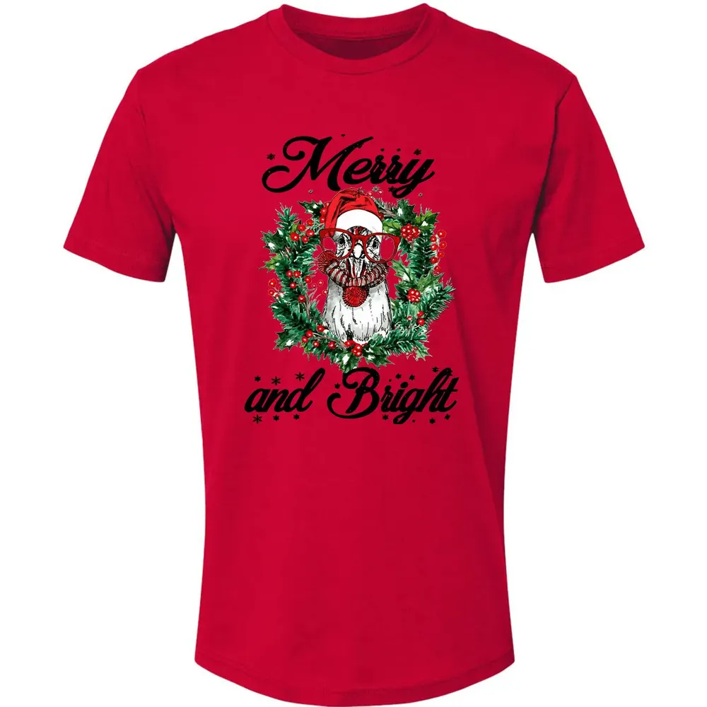 Merry and Bright Premium Unisex T-shirt - 6