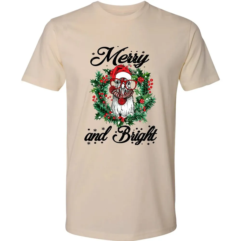 Merry and Bright Premium Unisex T-shirt - 2