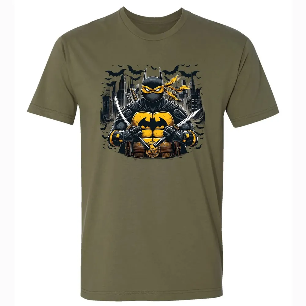 Bat Turtle Premium Unisex T-shirt - 5
