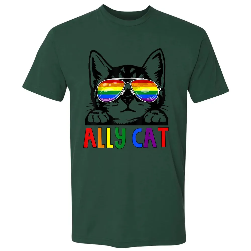 Ally Cat Premium Unisex T-shirt - 12