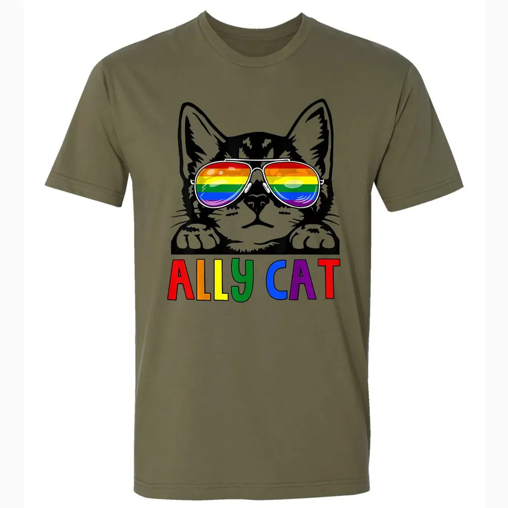 Ally Cat Premium Unisex T-shirt - 5