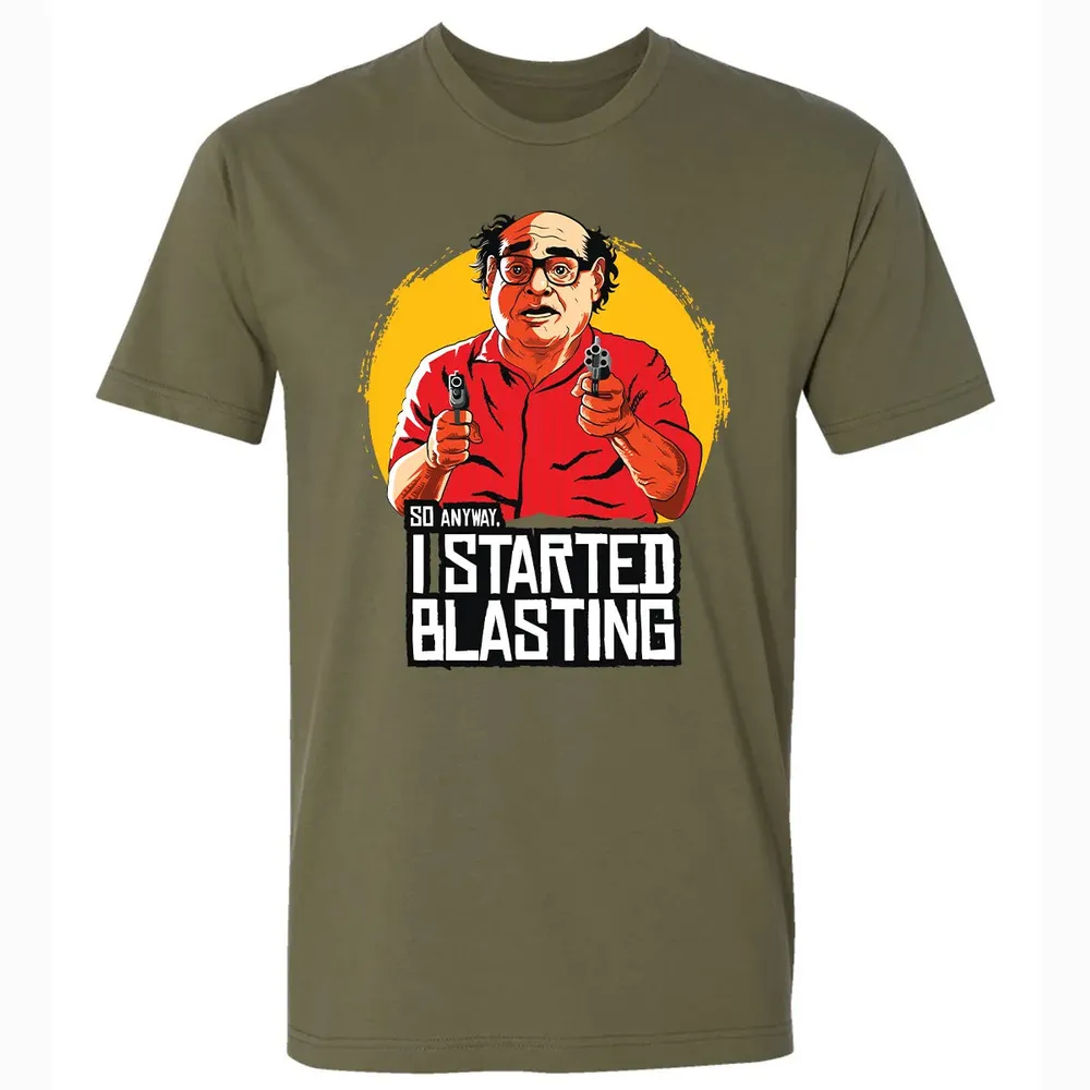 Started Blasting Premium Unisex T-shirt - 5