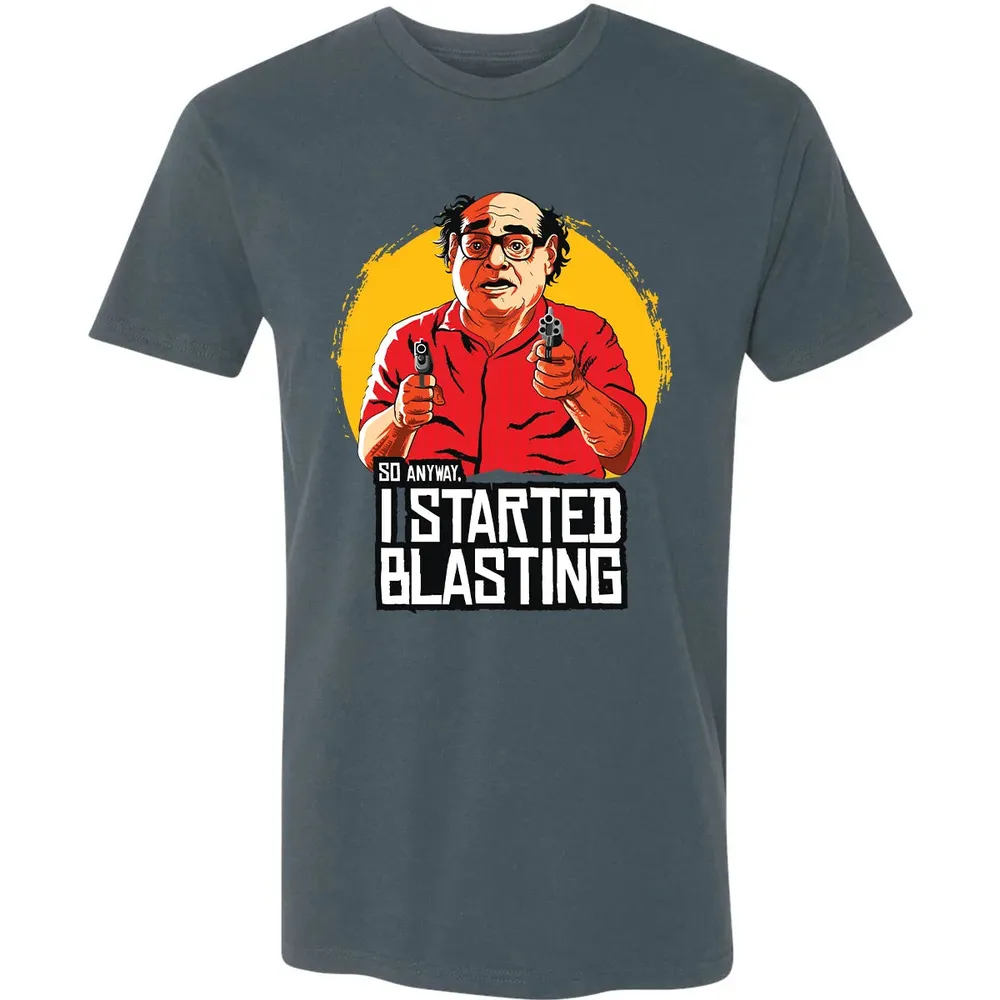 Started Blasting Premium Unisex T-shirt - 14